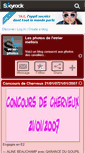 Mobile Screenshot of etrier-photos.skyrock.com