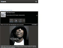 Tablet Screenshot of actu-rap-francais.skyrock.com