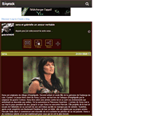 Tablet Screenshot of gabrielle646.skyrock.com