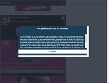 Tablet Screenshot of les-fille-de-sky.skyrock.com
