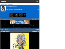 Tablet Screenshot of dragonballaf.skyrock.com