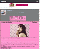 Tablet Screenshot of imageado.skyrock.com