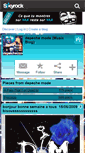 Mobile Screenshot of depechemode0784.skyrock.com