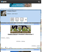 Tablet Screenshot of citation-cheval.skyrock.com