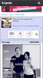 Mobile Screenshot of cam-gigandet-officiel.skyrock.com