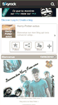 Mobile Screenshot of harry-potter-actus.skyrock.com