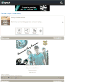 Tablet Screenshot of harry-potter-actus.skyrock.com