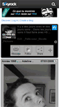 Mobile Screenshot of en-gris-et-noir.skyrock.com