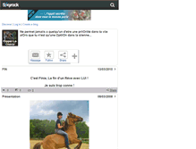 Tablet Screenshot of flipper-le-cheval.skyrock.com