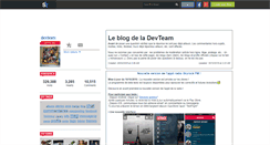 Desktop Screenshot of devteam.skyrock.com