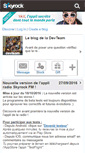 Mobile Screenshot of devteam.skyrock.com