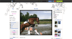 Desktop Screenshot of horseteam.skyrock.com