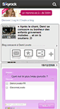 Mobile Screenshot of demixlovato-fr.skyrock.com