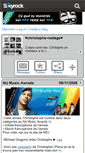 Mobile Screenshot of christophe-nadege.skyrock.com