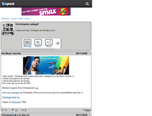 Tablet Screenshot of christophe-nadege.skyrock.com