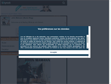 Tablet Screenshot of johnmamannmusic.skyrock.com