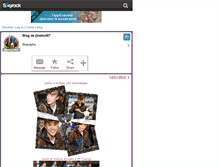 Tablet Screenshot of jbiebs487.skyrock.com