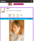 Tablet Screenshot of emiilyxb.skyrock.com