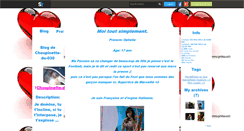 Desktop Screenshot of choupinette-du-030.skyrock.com