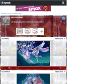 Tablet Screenshot of bea-licorne.skyrock.com