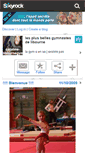 Mobile Screenshot of cataline-libournegym.skyrock.com