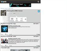 Tablet Screenshot of guetto-airbel-freestyle.skyrock.com