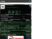 Tablet Screenshot of djdespe.skyrock.com