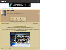 Tablet Screenshot of homepatisserie.skyrock.com