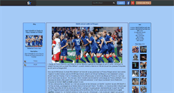 Desktop Screenshot of equipefemininefootball.skyrock.com