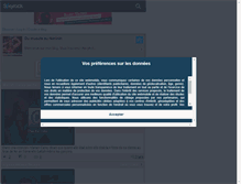 Tablet Screenshot of musclefeminin.skyrock.com