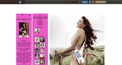 Desktop Screenshot of delphine-missfrance.skyrock.com