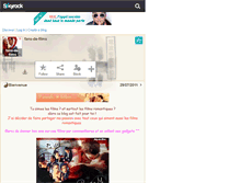 Tablet Screenshot of fans-de-films.skyrock.com