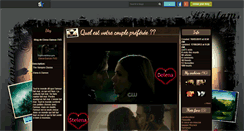 Desktop Screenshot of elena-damon-tvd.skyrock.com