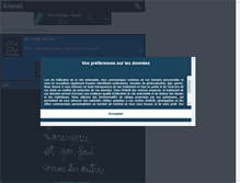Tablet Screenshot of my-texte.skyrock.com
