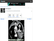 Tablet Screenshot of bones-addict.skyrock.com