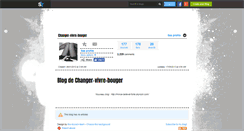 Desktop Screenshot of changer-vivre-bouger.skyrock.com