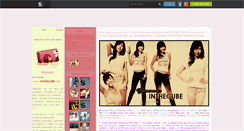Desktop Screenshot of inthecube.skyrock.com