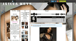 Desktop Screenshot of alicia-keys-fan.skyrock.com