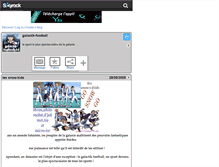 Tablet Screenshot of galactik-football-64.skyrock.com