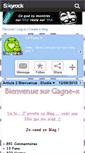 Mobile Screenshot of gagne-x.skyrock.com