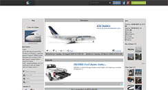 Desktop Screenshot of iloveairfrance.skyrock.com