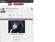 Tablet Screenshot of beautiful-styles.skyrock.com