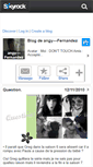 Mobile Screenshot of angy---fernandez.skyrock.com