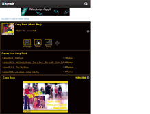 Tablet Screenshot of campxr0ck.skyrock.com