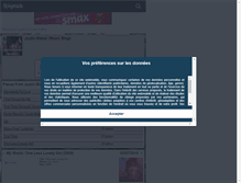 Tablet Screenshot of justinbiebermusic-4evers.skyrock.com