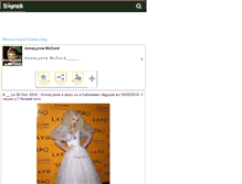 Tablet Screenshot of annalynne-x-mccord.skyrock.com