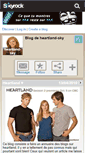 Mobile Screenshot of heartland-sky.skyrock.com