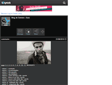 Tablet Screenshot of damien---saez.skyrock.com
