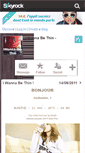 Mobile Screenshot of iwanna-be-thin.skyrock.com