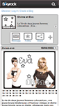 Mobile Screenshot of divine-eva.skyrock.com